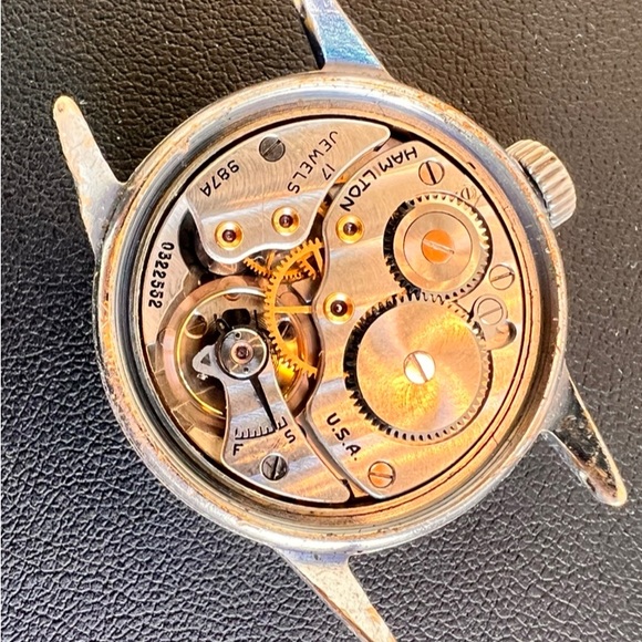 Hamilton Vintage Military Wristwatch Ord Dept Cal.987A WW2 era (1940’s) - Picture 3 of 3